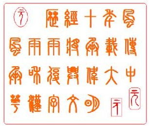 汉字的起源和演变一百字