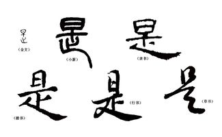 汉字的起源过程图表