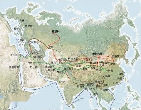 古丝绸之路：连接东西方的黄金之路