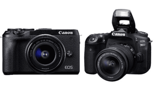 佳能推出两款专业相机，分别是EOS 90D和EOS M6 Mark 2